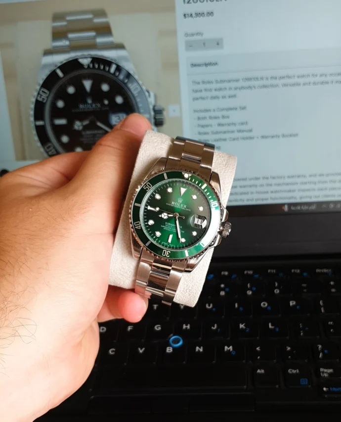 Submariner Black / Hulk Automatique – Image 2